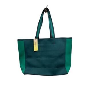 Summersalt Beach Pool Tote Neoprene roomy Green NWT